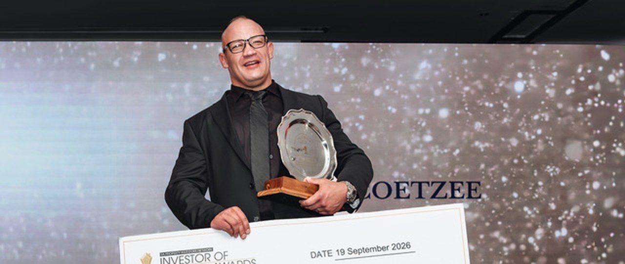 Jacques Coetzee crowned Investor of the Year 2026