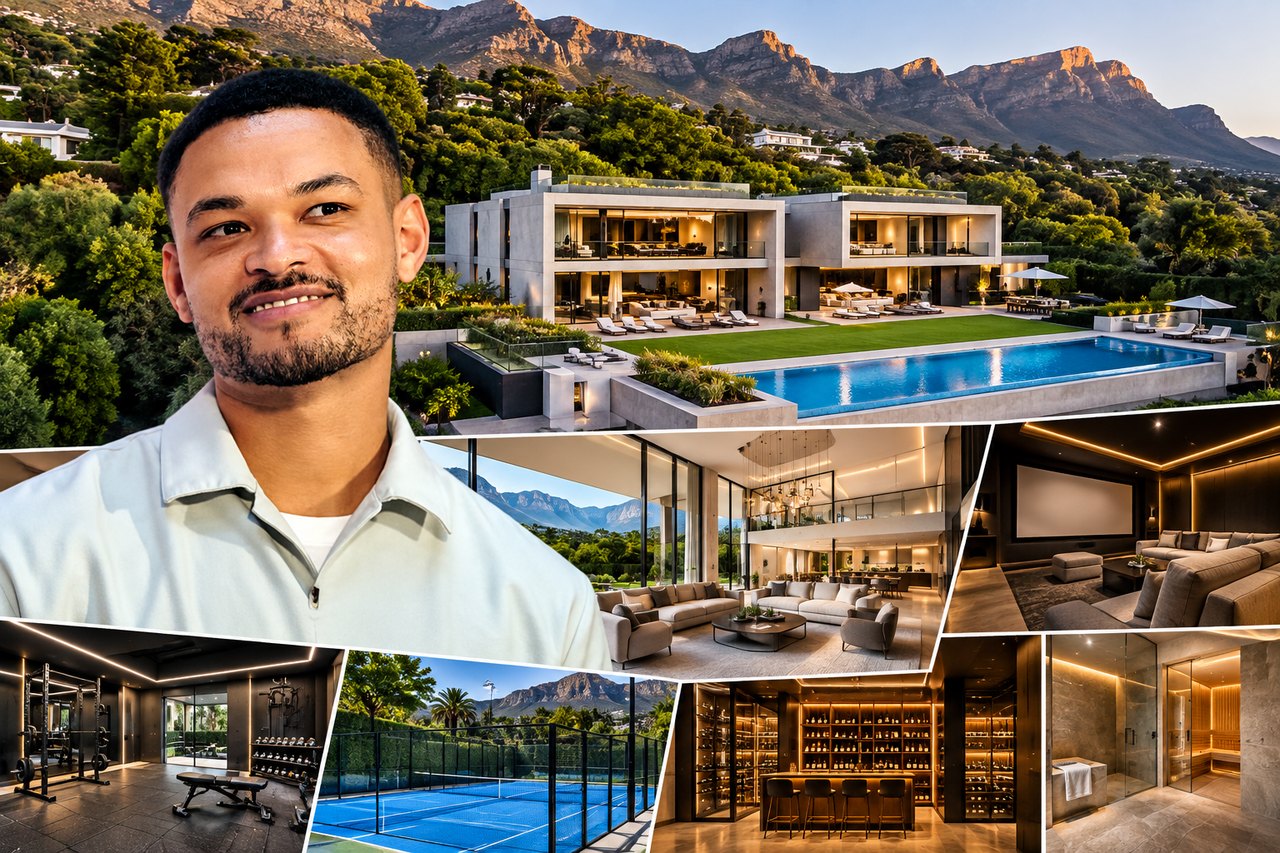 Steven Bartlett lists Cape Town mansion for R189 million