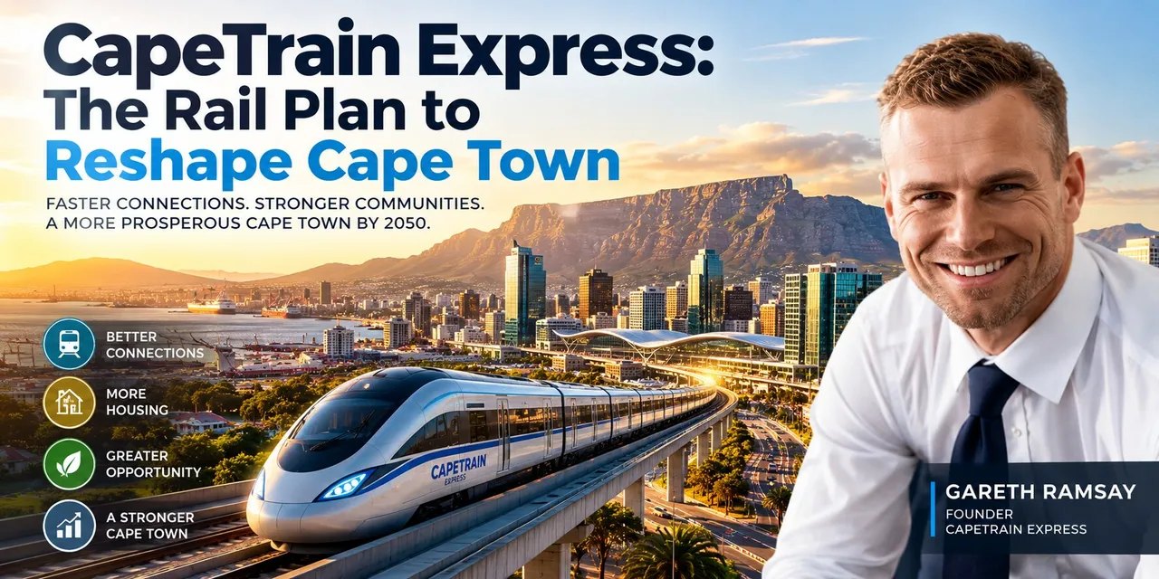 CapeTrain Express: the rail plan to reshape Cape Town