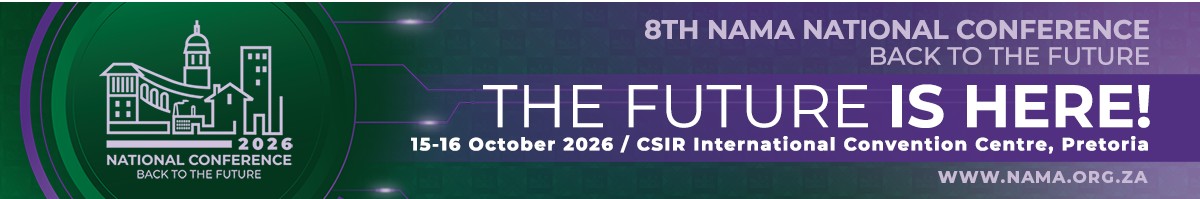 8th NAMA National Conference: Back to the Future, 15–16 October 2026, CSIR International Convention Centre, Pretoria