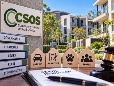 Why community schemes end up in CSOS disputes