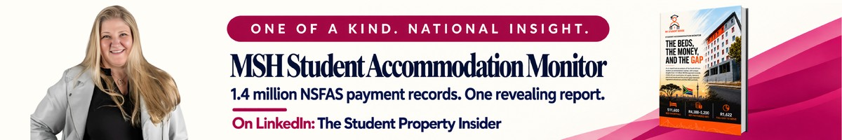 Free download: MSH Student Accommodation Monitor 2026. 1.4 million NSFAS payment records, one revealing report